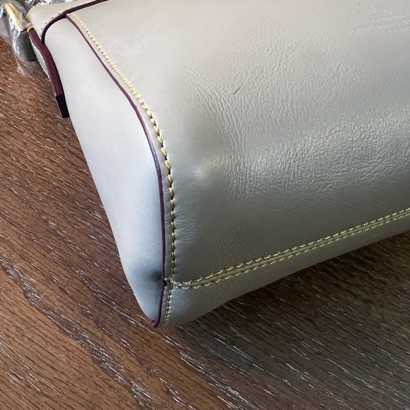 Dooney & Bourke Florentine Allison Crossbody in Light Taupe NWT - Picture 6 of 12